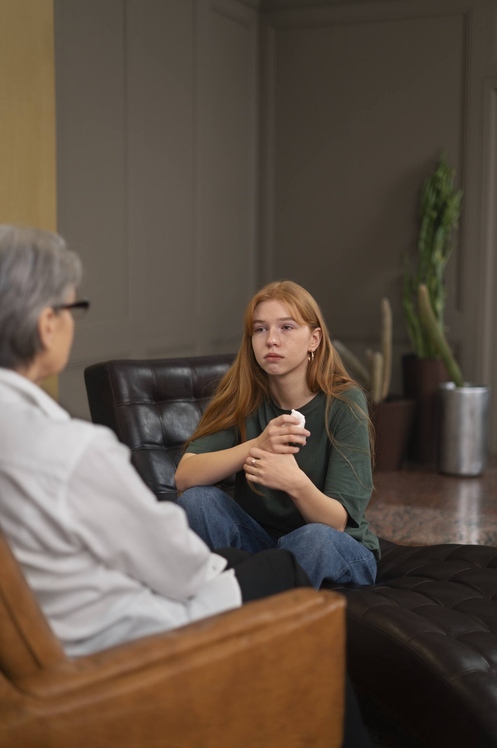 Вход в центр для консультаций и встреч